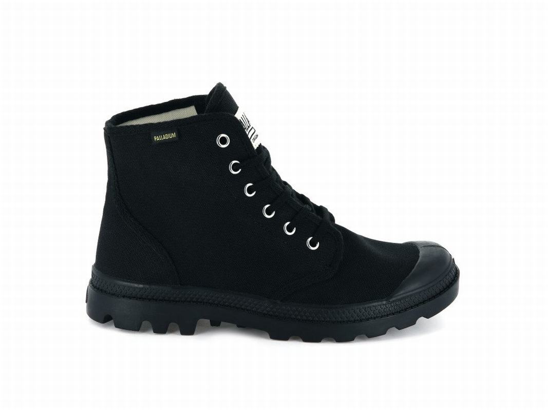 Palladium Pampa Hi Originale Mens Boots Black Australia [ZKGJAH-560]